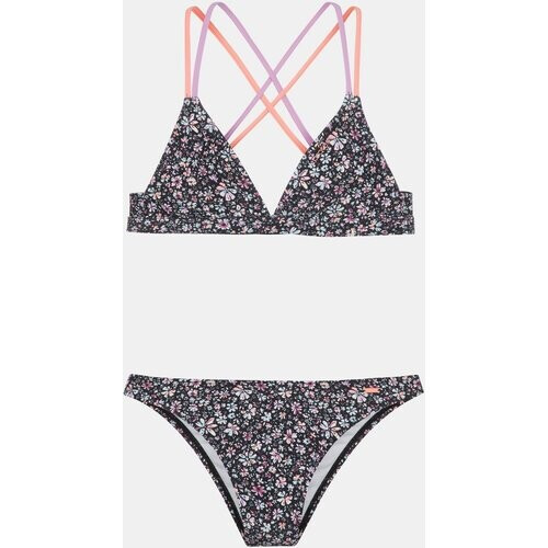 Protest Prteva Jr Triangle Bikini Zwart/Ass. Bloem Tweedehands