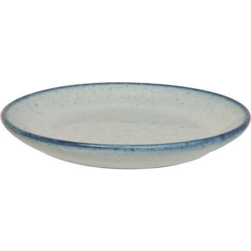 Pt Ontbijtbord Craft - Terracotta -Ø 21.5 cm - Lichtblauw