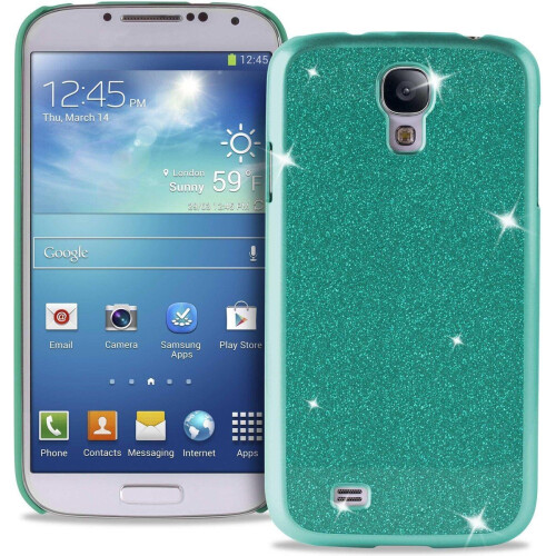 Puro Samsung Galaxy S4 - Glitter Cover - Bescherming - Groen Tweedehands