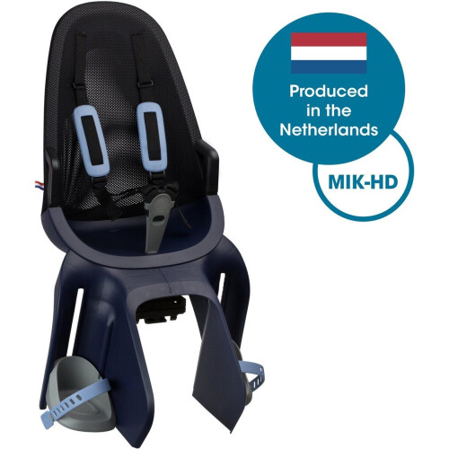 Qibbel Air - Fietsstoeltje Achter - MIK-HD bevestiging - Ocean Blue
