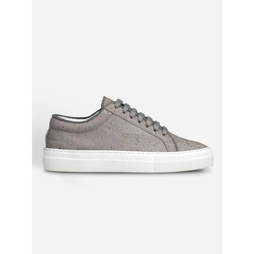 QURC mannen vegan Sneakers Storm Grey Essential Tweedehands