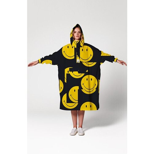 Rainkiss dames vegan Poncho Rainkiss Smiley Tweedehands