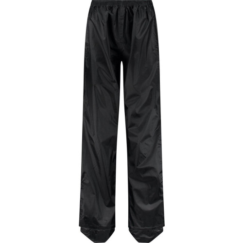 Ralka Regenbroek - Waterdicht met schoenbeschermer - Zwart - Maat S