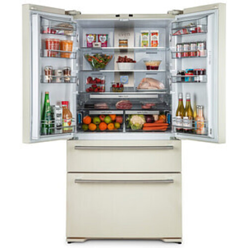 Rangemaster Rdxd21iv/c - Amerikaanse Koelkast - 185 Cm - 609l - No Frost - Crème