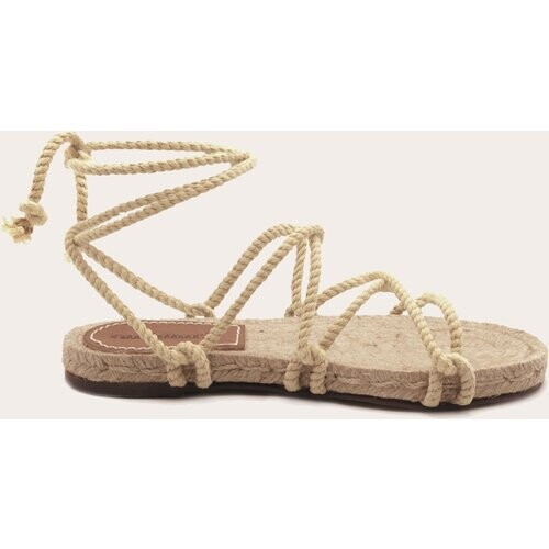 Rarámuri dames vegan Sandalen Cruz Low Jute Beige Tweedehands