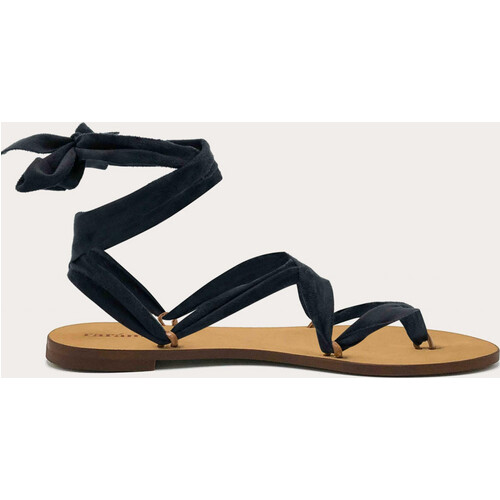 Rarámuri unisex vegan Sandalen Cancun Kinderen Zwart Tweedehands