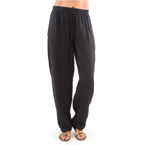 RAVENS VIEW IBIZA dames vegan Broek Amalfi Zwart Tweedehands