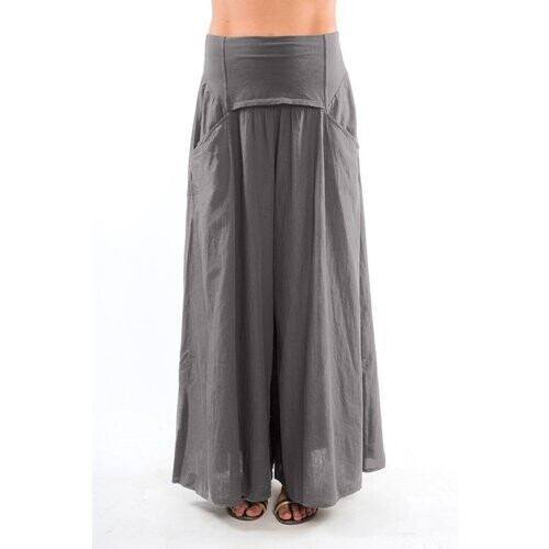 RAVENS VIEW IBIZA dames vegan Broek Easy Skirt Antraciet Grijs Tweedehands