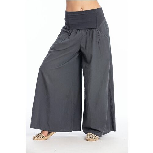 RAVENS VIEW IBIZA dames vegan Broek Easy Skirt Lava Blauw Tweedehands