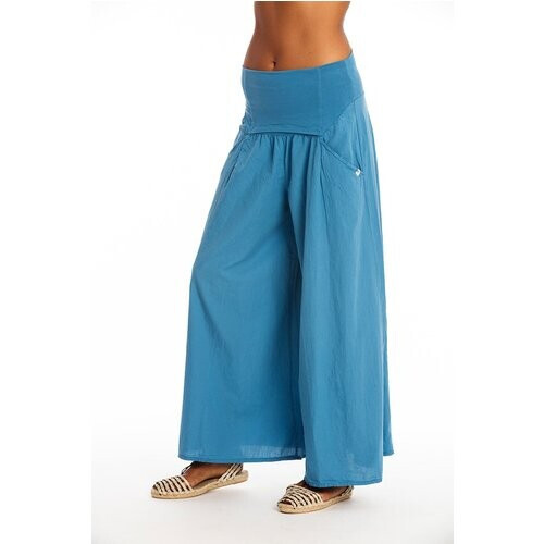 RAVENS VIEW IBIZA dames vegan Broek Easy Skirt Maui Blauw Tweedehands