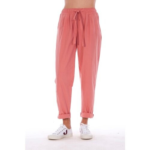 RAVENS VIEW IBIZA dames vegan Broek Santorini Clay Rood Tweedehands