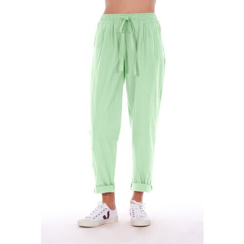 RAVENS VIEW IBIZA dames vegan Broek Santorini Mintgroen Tweedehands