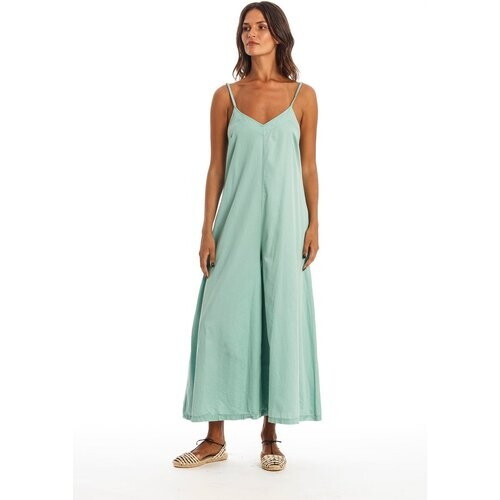 RAVENS VIEW IBIZA dames vegan Jumpsuit Chiara Cameo Groen Tweedehands