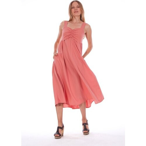 RAVENS VIEW IBIZA dames vegan Jurk Audrey Clay Rood Tweedehands