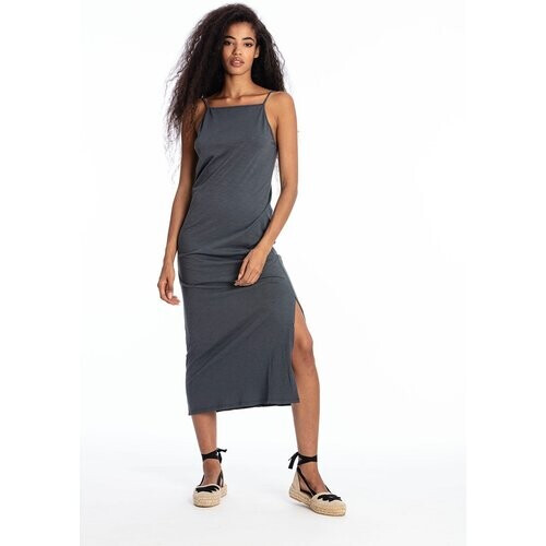 RAVENS VIEW IBIZA dames vegan Jurk Farah Lava Blauw Tweedehands