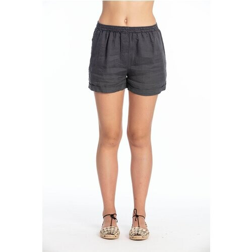 RAVENS VIEW IBIZA dames vegan Korte Broek Creta Lava Blauw Tweedehands