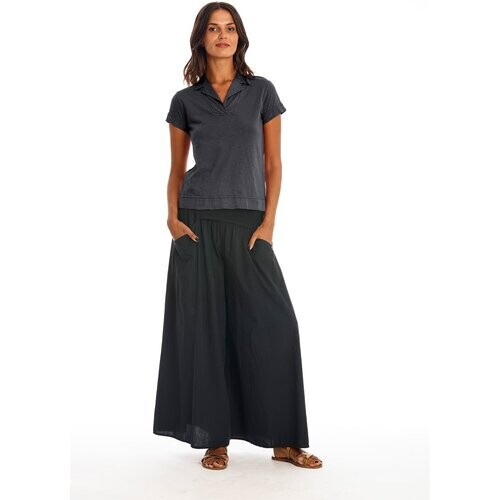 RAVENS VIEW IBIZA dames vegan Poloshirt Alexa Lavablauw Tweedehands