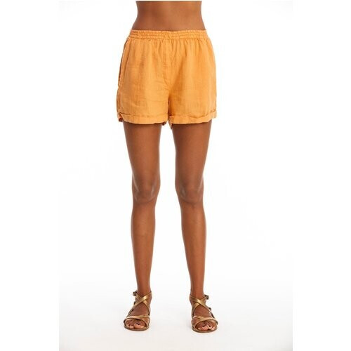 RAVENS VIEW IBIZA dames vegan Short Creta Gold Zandgeel Tweedehands