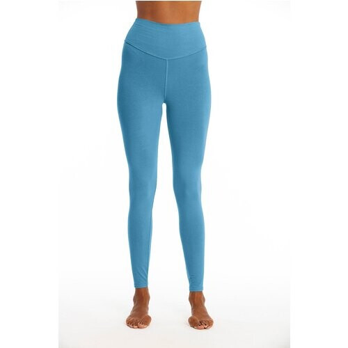 RAVENS VIEW IBIZA dames vegan Yoga Legging Plus Maui Blauw Tweedehands