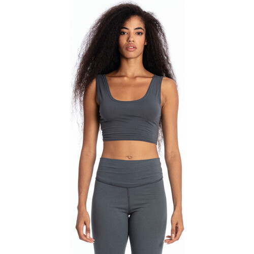 RAVENS VIEW IBIZA dames vegan Yoga Top Lava Blauw Tweedehands