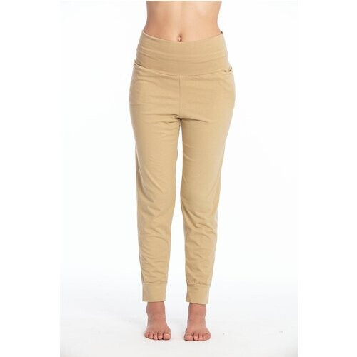 RAVENS VIEW IBIZA dames vegan Yogabroek Goa Camel Geel Tweedehands