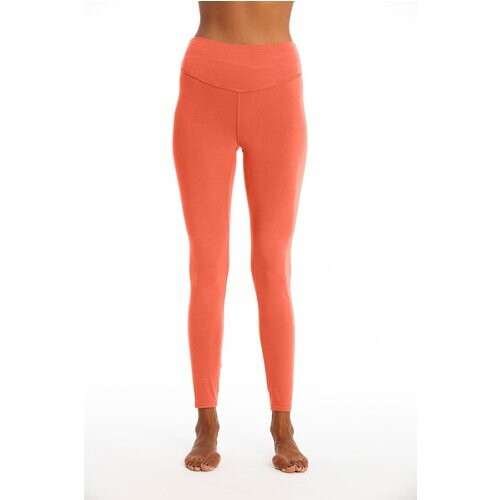 RAVENS VIEW IBIZA dames vegan Yogalegging Plus Terracotta Tweedehands