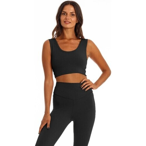 RAVENS VIEW IBIZA dames vegan Yogatop Zwart Tweedehands