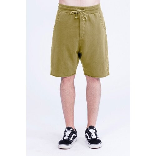 RAVENS VIEW IBIZA mannen vegan Korte Broek L.A Dark Aloe Groen Tweedehands