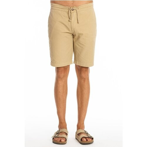 RAVENS VIEW IBIZA mannen vegan Short Gabardine Camel Geel Tweedehands