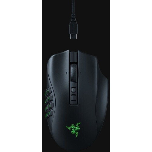 Razer Naga V2 Pro - Gaming Muis - 19+1 programmeerbare knoppen - Draadloos (Bluetooth)