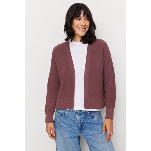 Recolution dames vegan Gebreid Vest Moringa Wild Berry Tweedehands