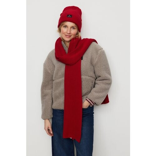 Recolution dames vegan Sjaal Heloconia Signaalrood Tweedehands