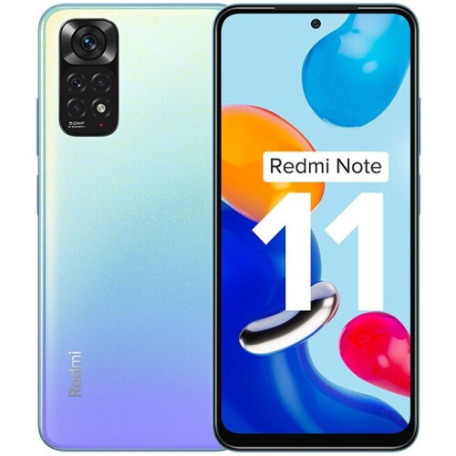 Xiaomi Redmi Note 11 - 4G smartphone - 4GB RAM - 64GB opslag - Star Blue