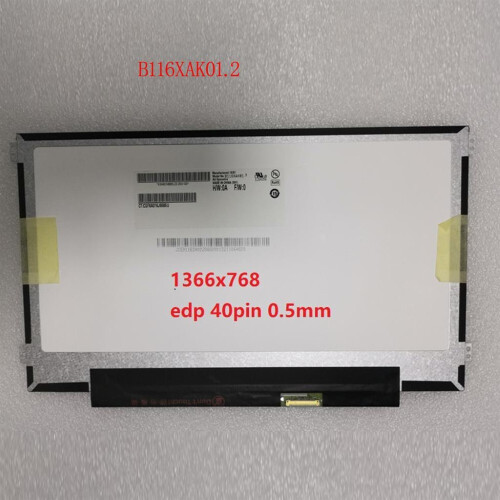 Refurbished 11.6" LED On-Cell Touch WXGA IPS EDP 40 PIN Matte Scherm B116XAK01.2 For HP ChromeBook 11 G8 Tweedehands