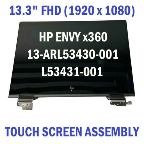 Refurbished 13.3" HP ENVY x360 13-AR 13z-AR FHD LCD Digitizer With Whole Bezels Assembly L53430-001 Tweedehands