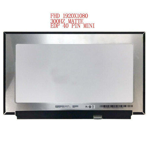 Refurbished 15.6 FHD EDP 40PIN MATTE LED NARROW SCREEN DISPLAY 300HZ NO BRACKETS Tweedehands