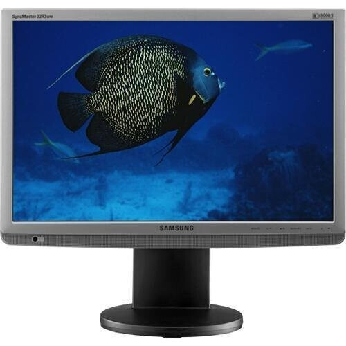 Refurbished 22-inch Samsung SyncMaster 2243WM 1680 x 1050 LCD Beeldscherm Zwart Tweedehands