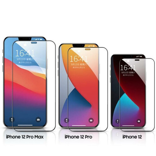 Refurbished 6.1" iPhone 12/12 Pro 9h Tempered Glass Screen Protector Tweedehands