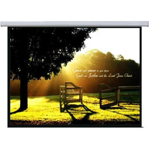 Refurbished 72" Projectiescherm Electrisch Oprolbaar Tweedehands