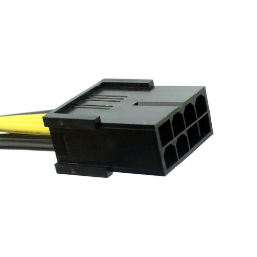 Refurbished 8Pin to Dual 8(6+2)Pin Graphics Card Power Supply Extension Cable, Approx.25CM Tweedehands