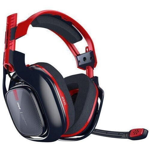 Refurbished A40 TR X-Edition geluidsdemper gaming Hoofdtelefoon - wireless microfoon Zwart/Rood Tweedehands