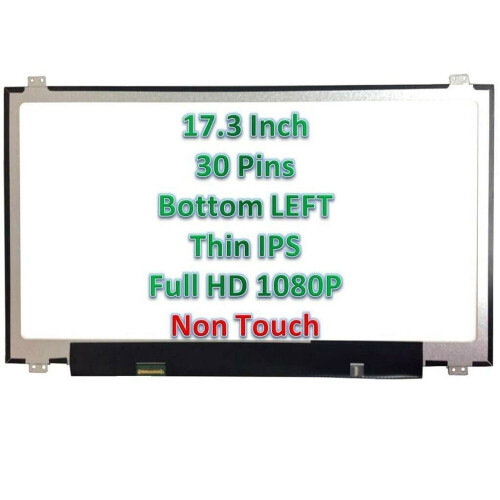 Refurbished A+Klasse 17.3" LED FHD IPS Notebook Matte TFT Scherm EDP 30Pin Tweedehands