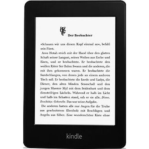 Refurbished Amazon Kindle Paperwhite 6 2GB 1e generatie [wifi] zwart Tweedehands