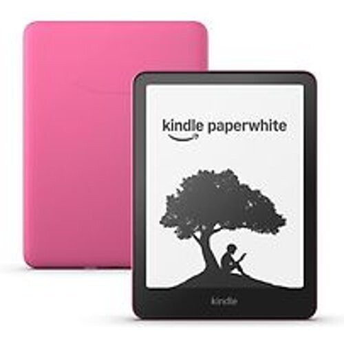 Refurbished Amazon Kindle Paperwhite 7 16GB [wifi, 12. generatie] roze Tweedehands