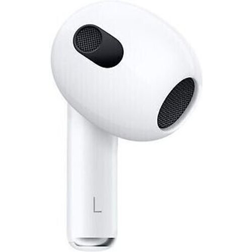 Refurbished Apple AirPod [individueel, 3e generatie, links] wit Tweedehands