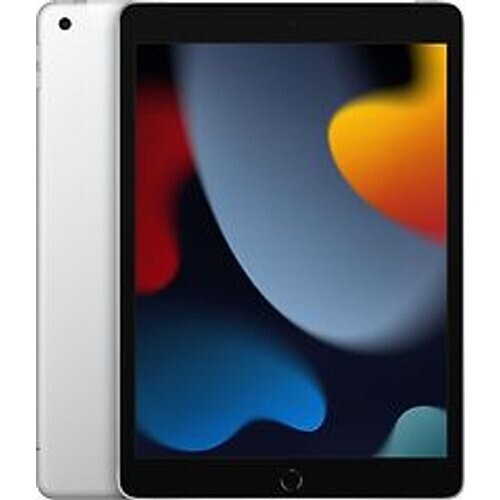 Refurbished Apple iPad 10,2 64GB [wifi + cellular, model 2021] zilver Tweedehands