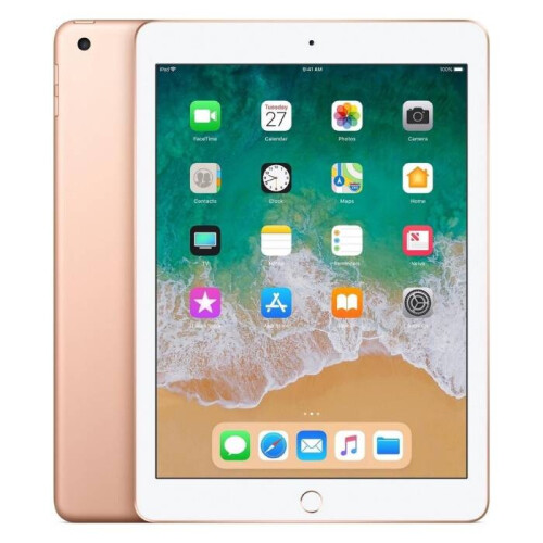 Refurbished Apple iPad 5 (2017) - 9.7 inch - 32GB - Goud - 2 jaar Garantie Tweedehands