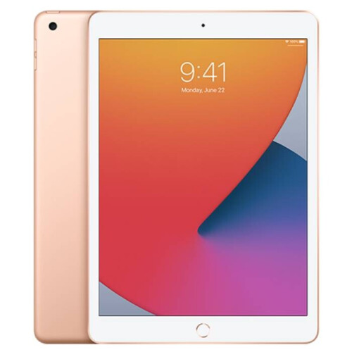 Refurbished Apple iPad 8 (2020) - 10.2 inch - 32GB - Goud - Cellular Tweedehands