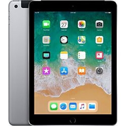 Refurbished Apple iPad 9,7 128GB [wifi + cellular, model 2018] spacegrijs Tweedehands