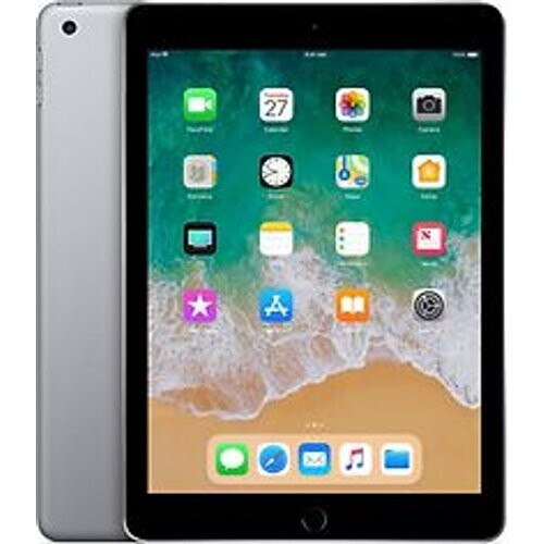Refurbished Apple iPad 9,7 128GB [wifi, model 2018] spacegrijs Tweedehands